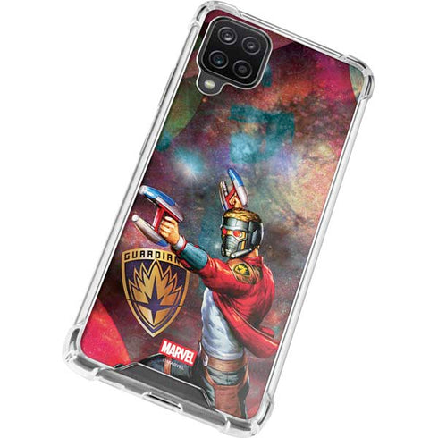 Marvel Star-Lord Cosmic Commander Galaxy A12 Clear Case