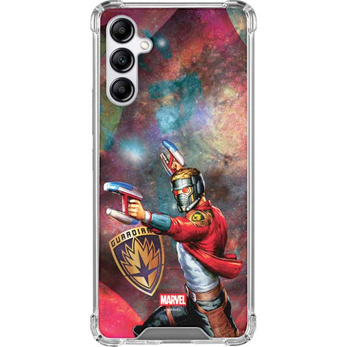 Marvel Star-Lord Cosmic Commander Galaxy A15 5G Clear Case