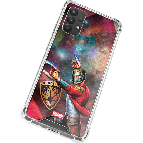Marvel Star-Lord Cosmic Commander Galaxy A32 5G Clear Case