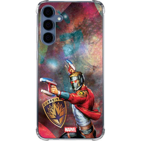 Marvel Star-Lord Cosmic Commander Galaxy A55 5G Clear Case
