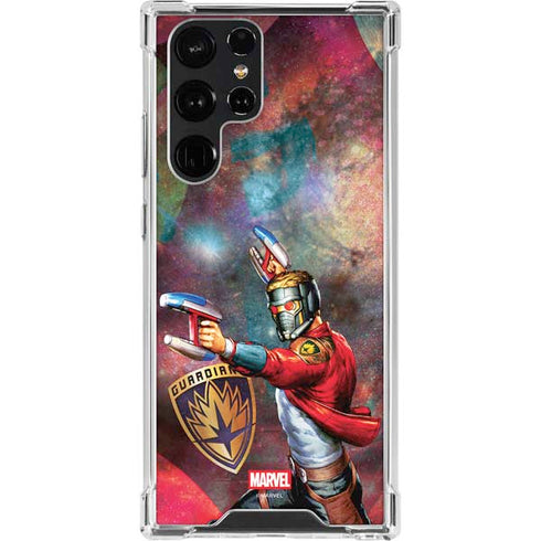 Marvel Star-Lord Cosmic Commander Galaxy S23 Ultra Clear Case