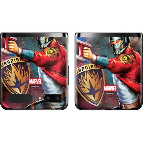 Marvel Star-Lord Cosmic Commander Galaxy Z Flip Skin