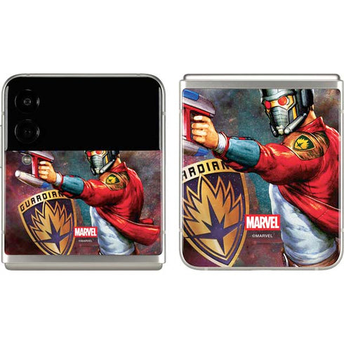 Marvel Star-Lord Cosmic Commander Galaxy Z Flip3 5G Skin