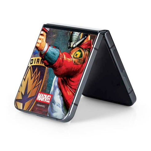 Marvel Star-Lord Cosmic Commander Galaxy Z Flip5 5G Skin
