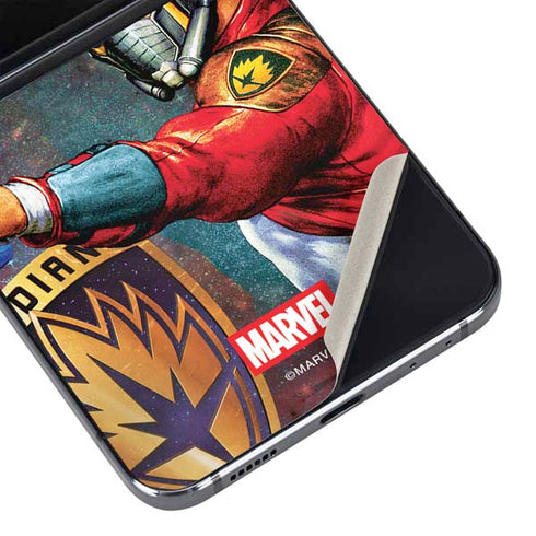 Marvel Star-Lord Cosmic Commander Galaxy Z Flip5 5G Skin