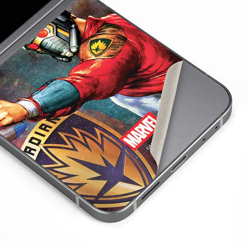 Marvel Star-Lord Cosmic Commander Galaxy Z Flip6 Skin