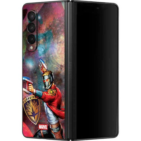 Marvel Star-Lord Cosmic Commander Galaxy Z Fold3 5G Skin