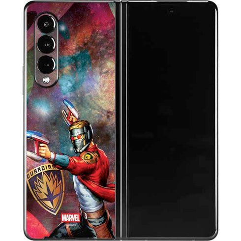 Marvel Star-Lord Cosmic Commander Galaxy Z Fold3 5G Skin
