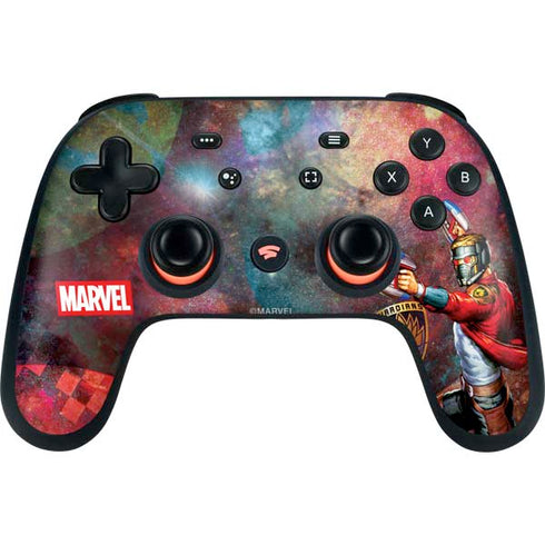 Marvel Star-Lord Cosmic Commander Google Stadia Controller Skin