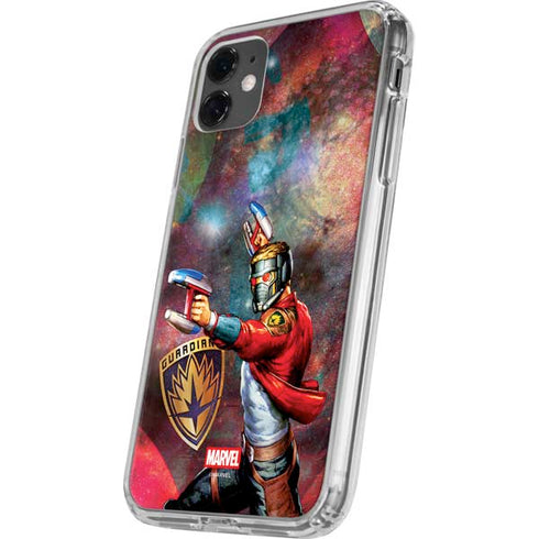 Marvel Star-Lord Cosmic Commander iPhone 11 Clear Case