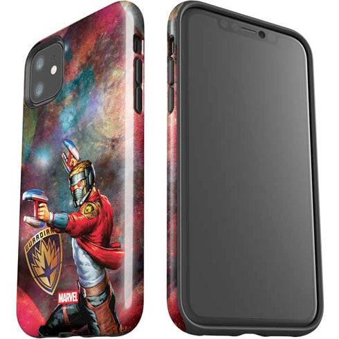 Marvel Star-Lord Cosmic Commander iPhone 11 Impact Case