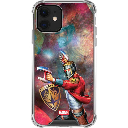 Marvel Star-Lord Cosmic Commander iPhone 12 Clear Case