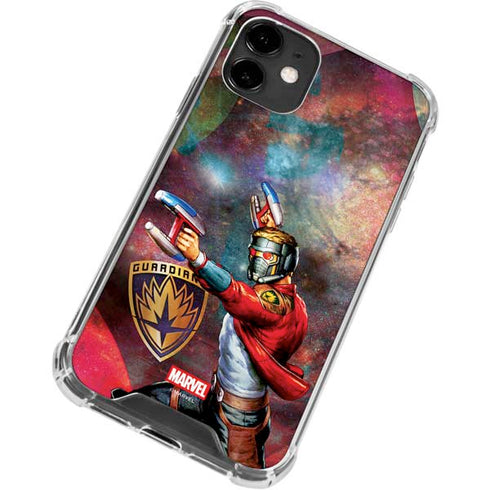 Marvel Star-Lord Cosmic Commander iPhone 12 Clear Case