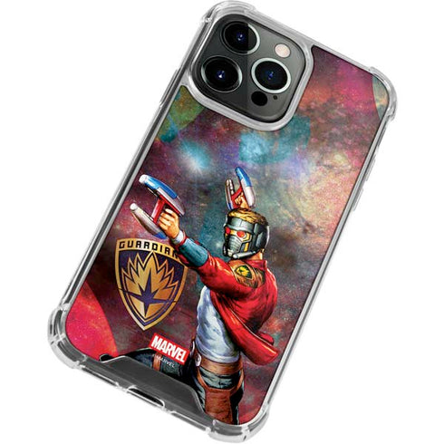 Marvel Star-Lord Cosmic Commander iPhone 13 Pro Max Clear Case