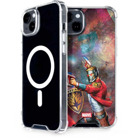 Marvel Star-Lord Cosmic Commander iPhone 14 MagSafe Case