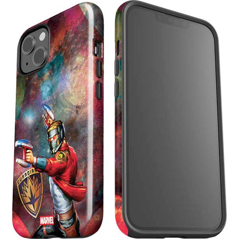 Marvel Star-Lord Cosmic Commander iPhone 14 Plus Impact Case