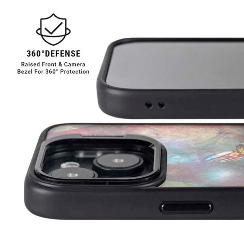 Marvel Star-Lord Cosmic Commander iPhone 14 Plus Kickstand Case