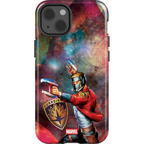 Marvel Star-Lord Cosmic Commander iPhone 15 Plus Impact Case