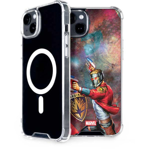 Marvel Star-Lord Cosmic Commander iPhone 15 Plus MagSafe Case