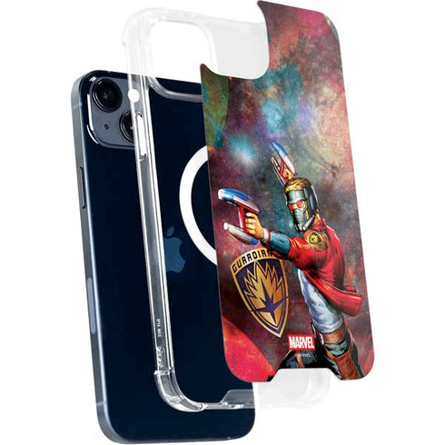 Marvel Star-Lord Cosmic Commander iPhone 15 Plus MagSafe Case