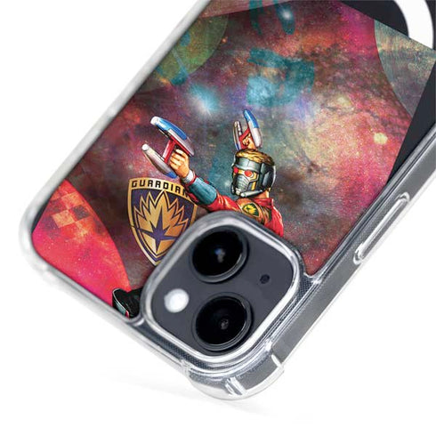 Marvel Star-Lord Cosmic Commander iPhone 15 Plus MagSafe Case