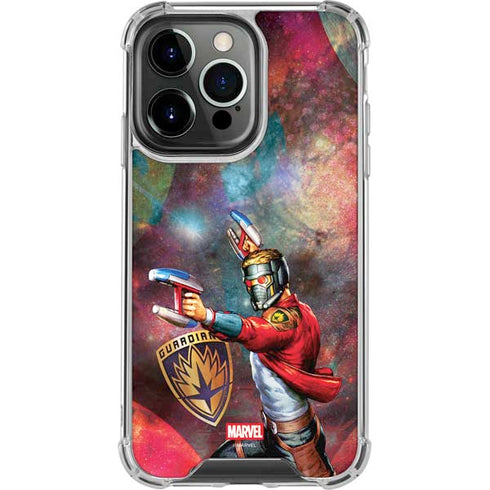 Marvel Star-Lord Cosmic Commander iPhone 15 Pro Max Clear Case