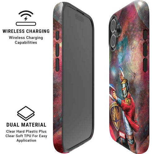 Marvel Star-Lord Cosmic Commander iPhone 16 Magsafe Impact Case