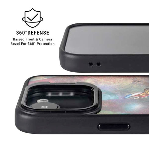 Marvel Star-Lord Cosmic Commander iPhone 16e Kickstand Case