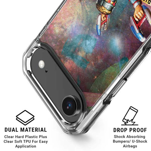 Marvel Star-Lord Cosmic Commander iPhone 17 Air Clear Case