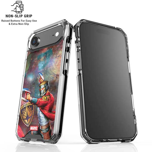 Marvel Star-Lord Cosmic Commander iPhone 17 Air Clear Case