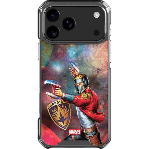 Marvel Star-Lord Cosmic Commander iPhone 17 Pro Max Clear Case