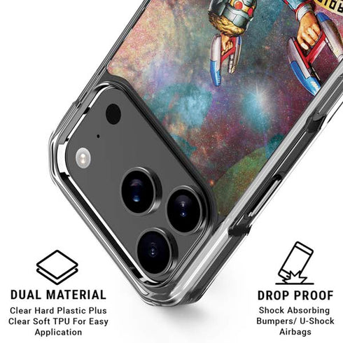 Marvel Star-Lord Cosmic Commander iPhone 17 Pro Max Clear Case