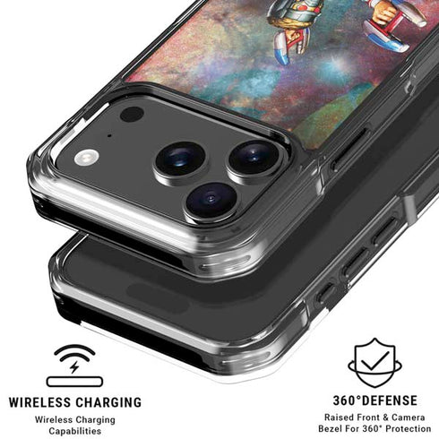 Marvel Star-Lord Cosmic Commander iPhone 18 Pro Clear Case