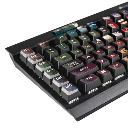 Marvel Star-Lord Cosmic Commander K95 RGB PLATINUM Mechanical Gaming Keyboard Skin