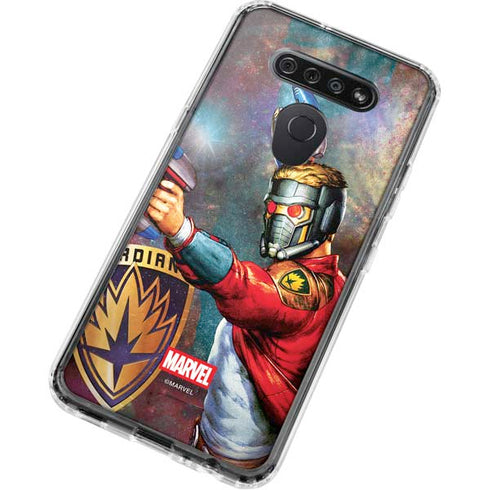 Marvel Star-Lord Cosmic Commander LG K51/Q51 Clear Case