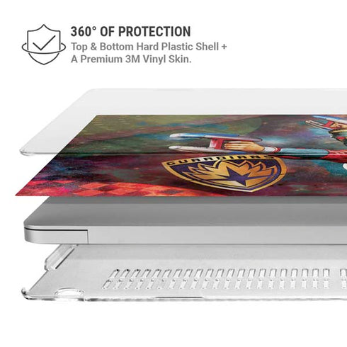 Marvel Star-Lord Cosmic Commander MacBook Pro 14in (2021-24) Case plus Skin