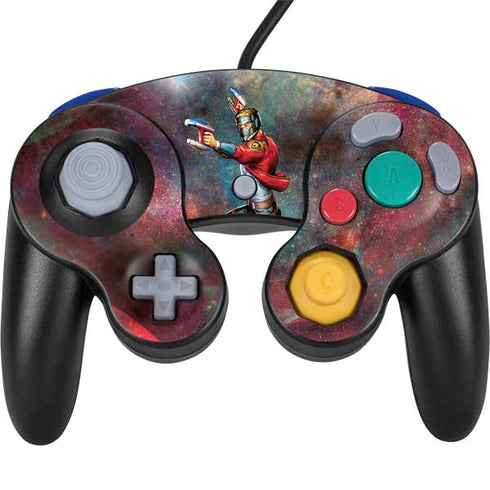 Marvel Star-Lord Cosmic Commander Nintendo GameCube Controller Skin