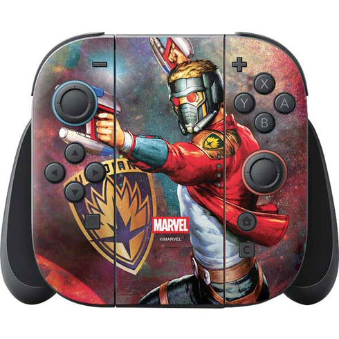 Marvel Star-Lord Cosmic Commander Nintendo Switch 2 (2025) Joy-Con Controller Skin