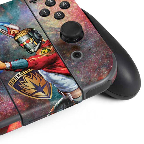 Marvel Star-Lord Cosmic Commander Nintendo Switch Bundle Skin