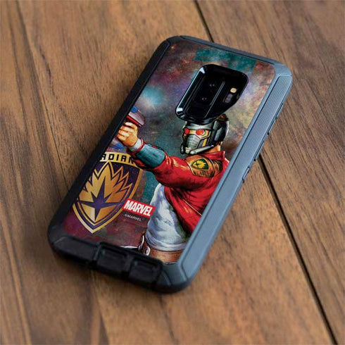 Marvel Star-Lord Cosmic Commander Otterbox Defender Galaxy Skin