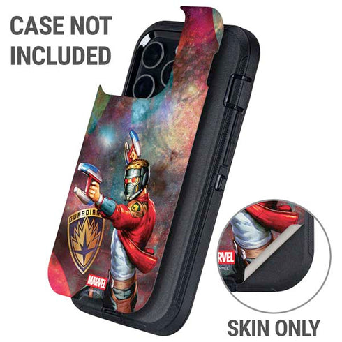 Marvel Star-Lord Cosmic Commander Otterbox Defender iPhone Skin