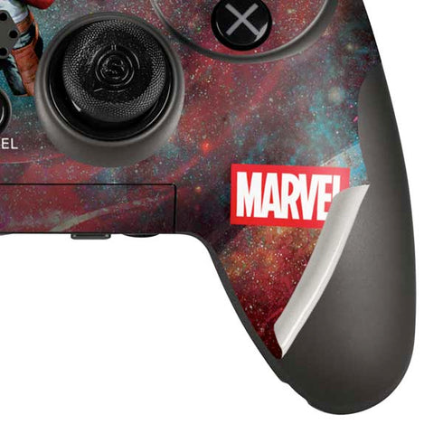 Marvel Star-Lord Cosmic Commander PlayStation Scuf Vantage 2 Controller Skin