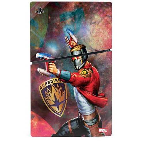Marvel Star-Lord Cosmic Commander PS5 Slim Digital Edition Bundle Skin