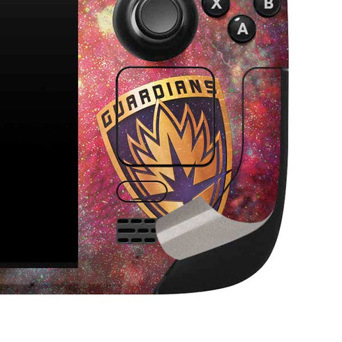 Marvel Star-Lord Cosmic Commander Steam Deck Handheld Gaming Computer Skin