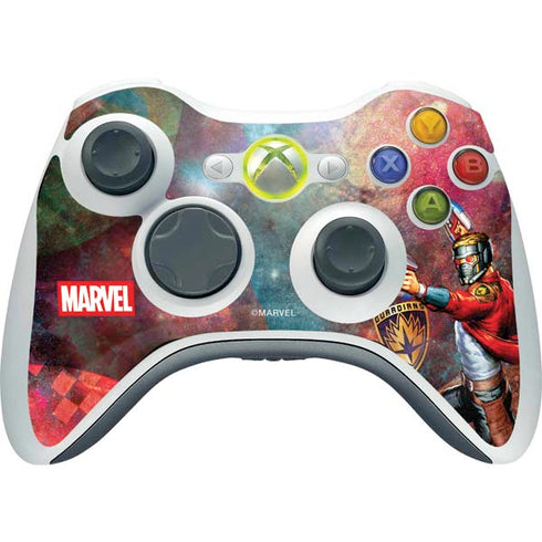 Marvel Star-Lord Cosmic Commander Xbox 360 Wireless Controller Skin