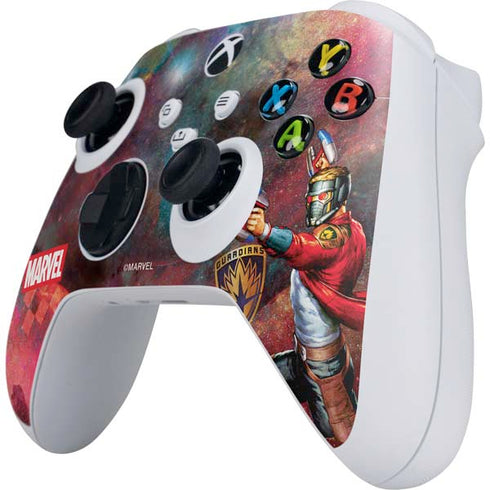 Marvel Star-Lord Cosmic Commander Xbox Series S Controller Skin