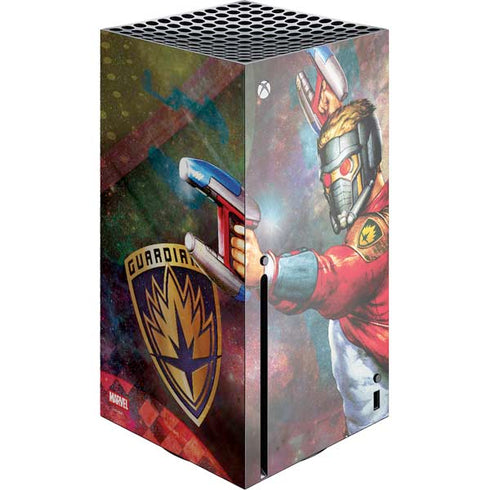 Marvel Star-Lord Cosmic Commander Xbox Series X Console Skin