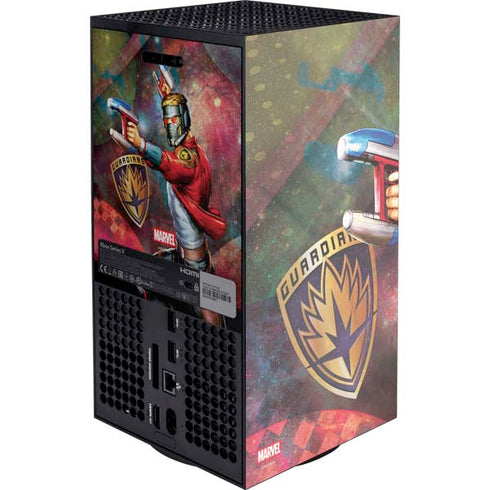 Marvel Star-Lord Cosmic Commander Xbox Series X Console Skin