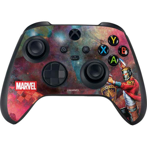 Marvel Star-Lord Cosmic Commander Xbox Series X Controller Skin
