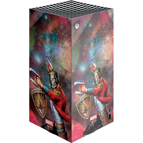 Marvel Star-Lord Cosmic Commander XBox Series X Digital Edition Console Skin